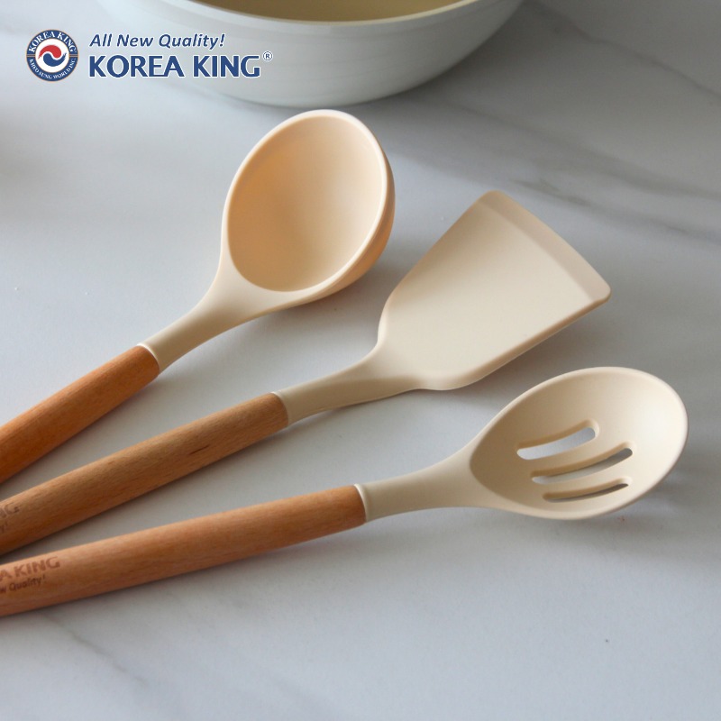 韓國 Korea King | Korea King食品級矽膠廚具3件組◉70B006